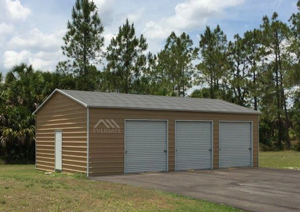 24x35 Metal Garage