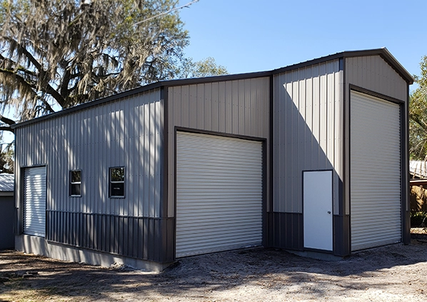 12×40 Camper Storage Shed